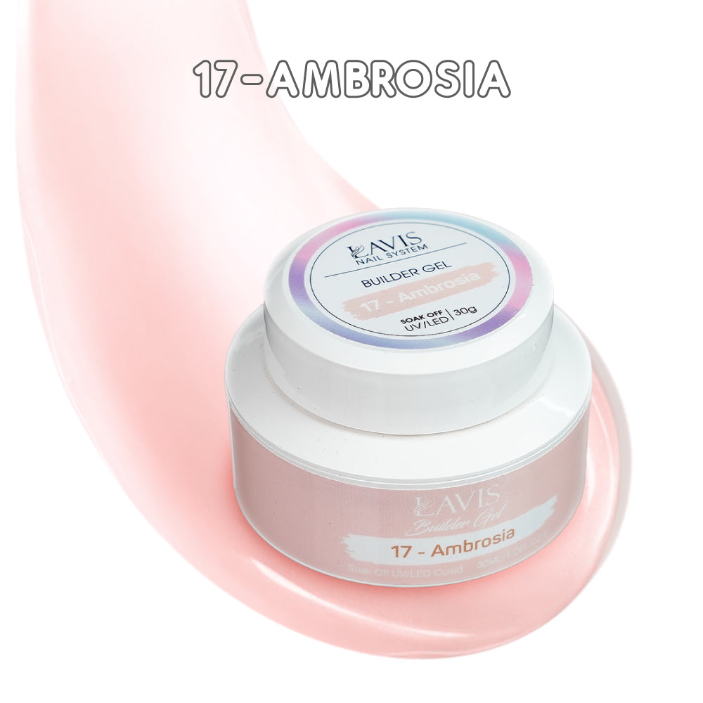 LAVIS 17 Ambrosia - Builder Gel In The Jar 30ml