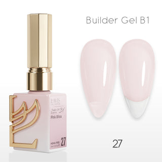 LAVIS Builder Gel In The Bottle - B1-27 Pink Bliss - Gel Polish 0.5oz