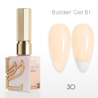 LAVIS Builder Gel In The Bottle - B1-30 Apricot - Gel Polish 0.5oz