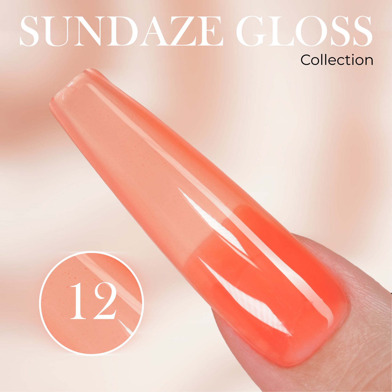 LAVIS C03 - 12 - Gel Polish 0.5 oz - Sundaze Gloss Collection