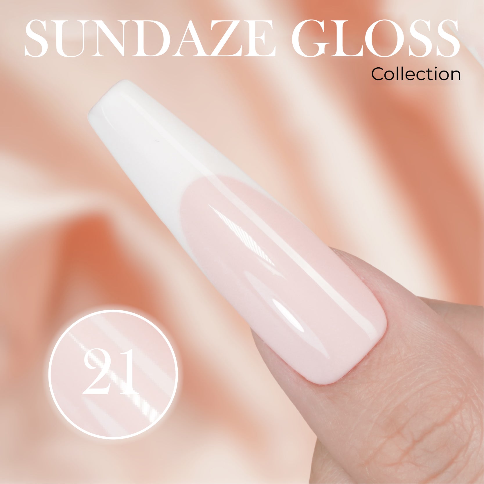 LAVIS C03 - 21 - Gel Polish 0.5 oz - Sundaze Gloss Collection