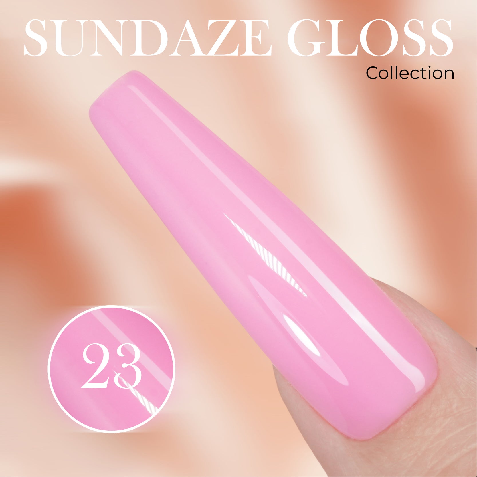 LAVIS C03 - 23 - Gel Polish 0.5 oz - Sundaze Gloss Collection