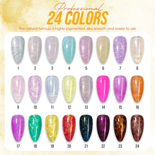 LAVIS C03 - 24 - Gel Polish 0.5 oz - Pretty in Pearl Collection