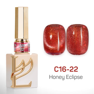 LAVIS Cat Eyes C16 - 22 - Gel Polish 0.5 oz - Honey Eclipse Collection 