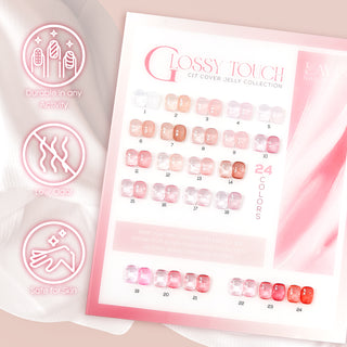LAVIS C17 - Gel Polish 0.5 oz - Glossy Touch Collection