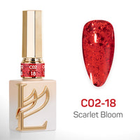 LAVIS C02 (Ver 2) - 17 - Gel Polish 0.5 oz - Scarlet Bloom Collection