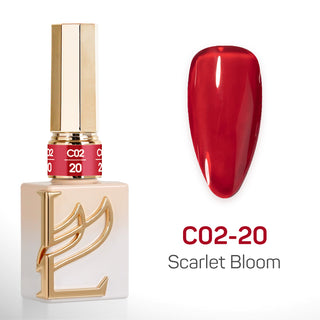 LAVIS C02 (Ver 2) - 20 - Gel Polish 0.5 oz - Scarlet Bloom Collection