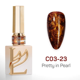 LAVIS C03 - 23 - Gel Polish 0.5 oz - Pretty in Pearl Collection 