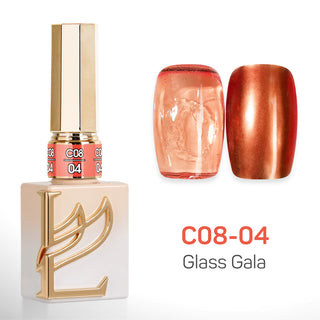 LAVIS C08 - 04 - Gel Polish 0.5 oz - Glass Gala Collection