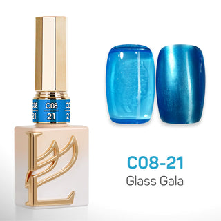LAVIS C08 - 21 - Gel Polish 0.5 oz - Glass Gala Collection