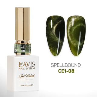 LAVIS Cat Eyes CE1 (Ver 2) - 08 - Gel Polish 0.5 oz - Spellbound Collection