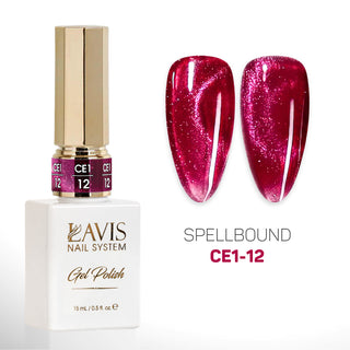 LAVIS Cat Eyes CE1 (Ver 2) - 12 - Gel Polish 0.5 oz - Spellbound Collection