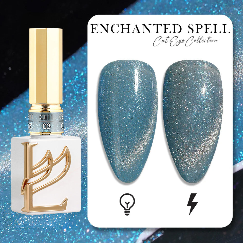 LAVIS Cat Eye CE11- 03 - Gel Polish 0.5 oz - Enchanted Spell Collection