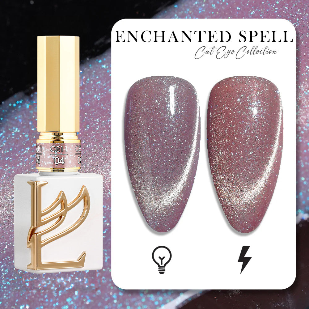 LAVIS Cat Eye CE11- 04 - Gel Polish 0.5 oz - Enchanted Spell Collection