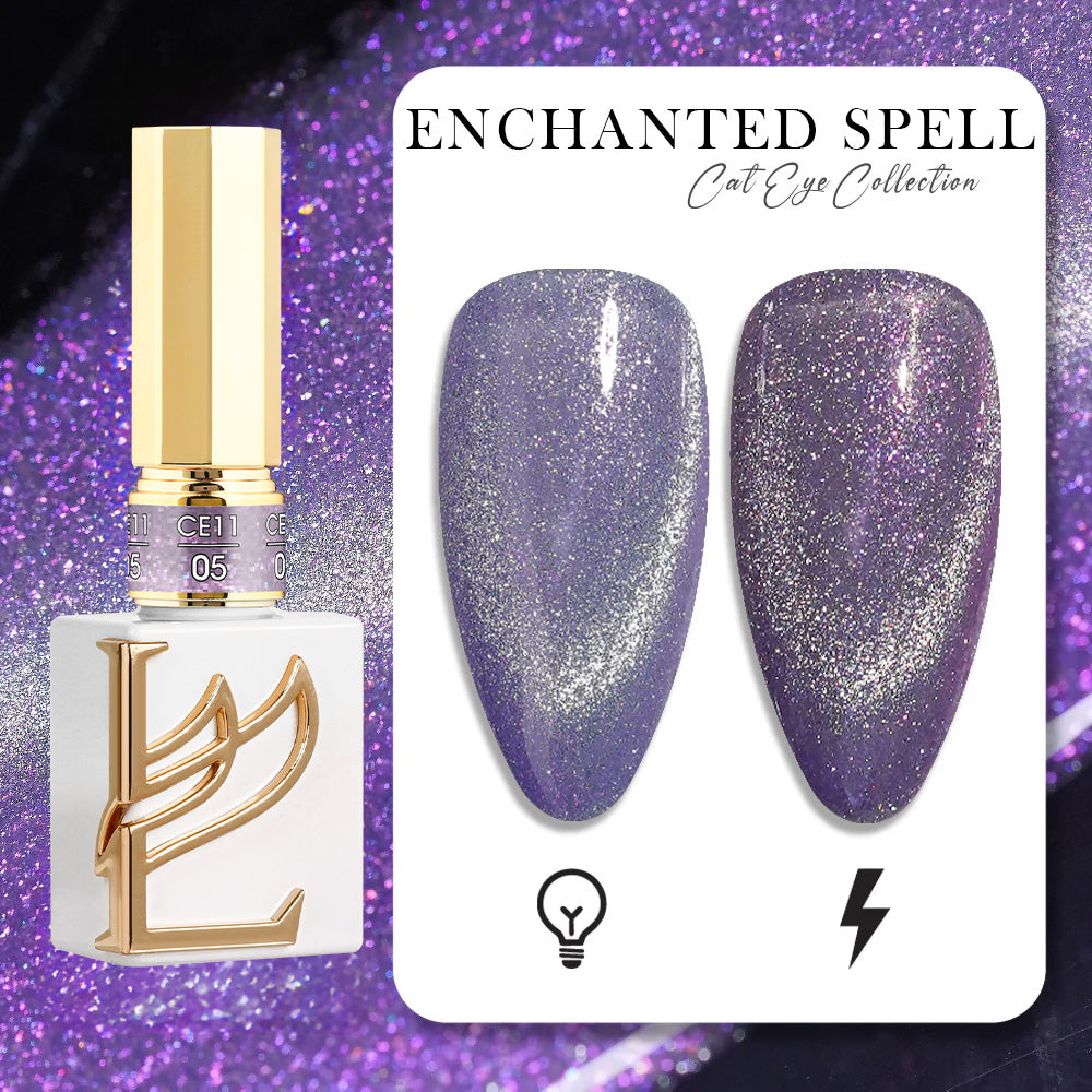 LAVIS Cat Eye CE11- 05 - Gel Polish 0.5 oz - Enchanted Spell Collection