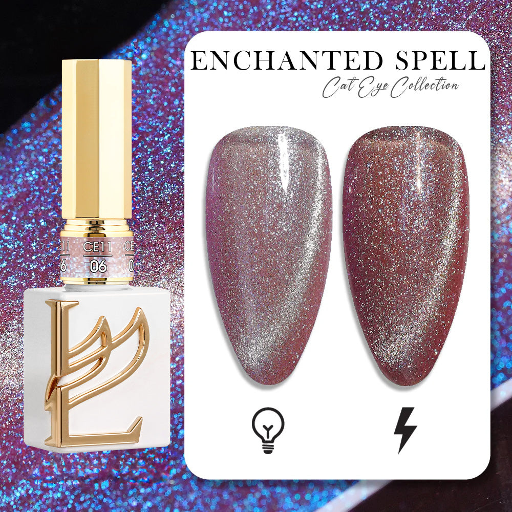 LAVIS Cat Eye CE11- 06 - Gel Polish 0.5 oz - Enchanted Spell Collection