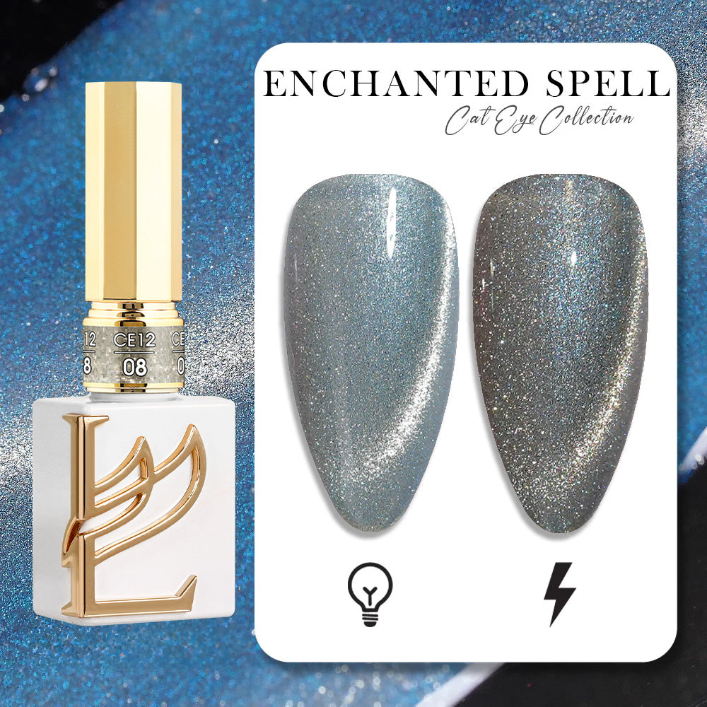 LAVIS Cat Eye CE11- 08 - Gel Polish 0.5 oz - Enchanted Spell Collection