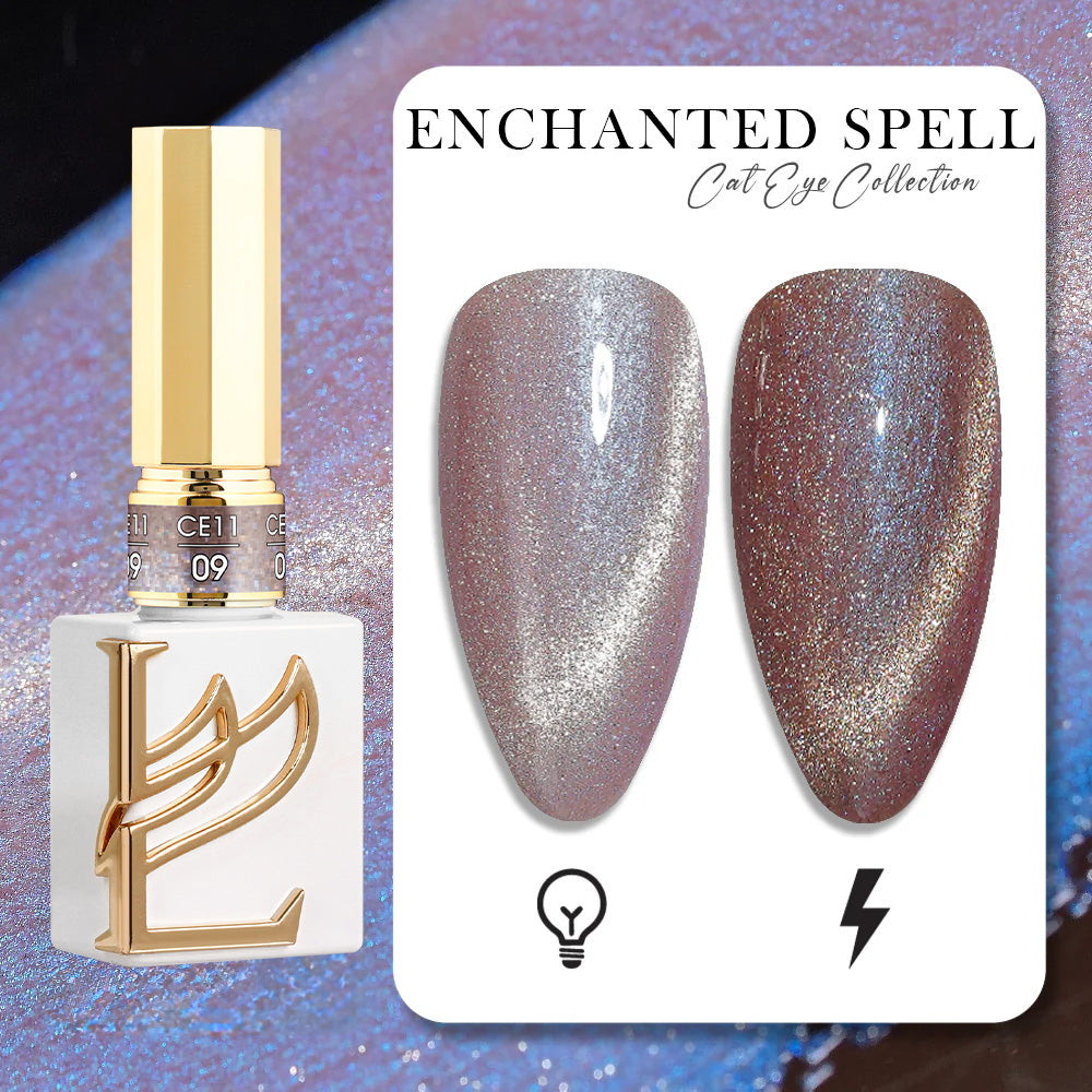 LAVIS Cat Eye CE11- 09 - Gel Polish 0.5 oz - Enchanted Spell Collection