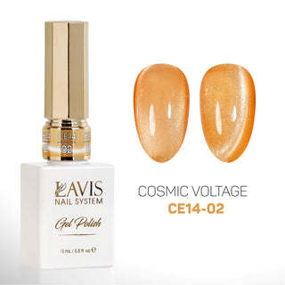 LAVIS Cat Eyes CE14 - 02 - Gel Polish 0.5 oz - Cosmic Voltage Collection