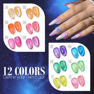 LAVIS Cat Eyes CE14 - Gel Polish 0.5 oz - Cosmic Voltage Collection