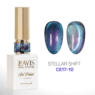 LAVIS Cat Eyes CE17 - 10- Gel Polish 0.5 oz - Stellar Shift Collection