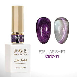 LAVIS Cat Eyes CE17 - 11- Gel Polish 0.5 oz - Stellar Shift Collection