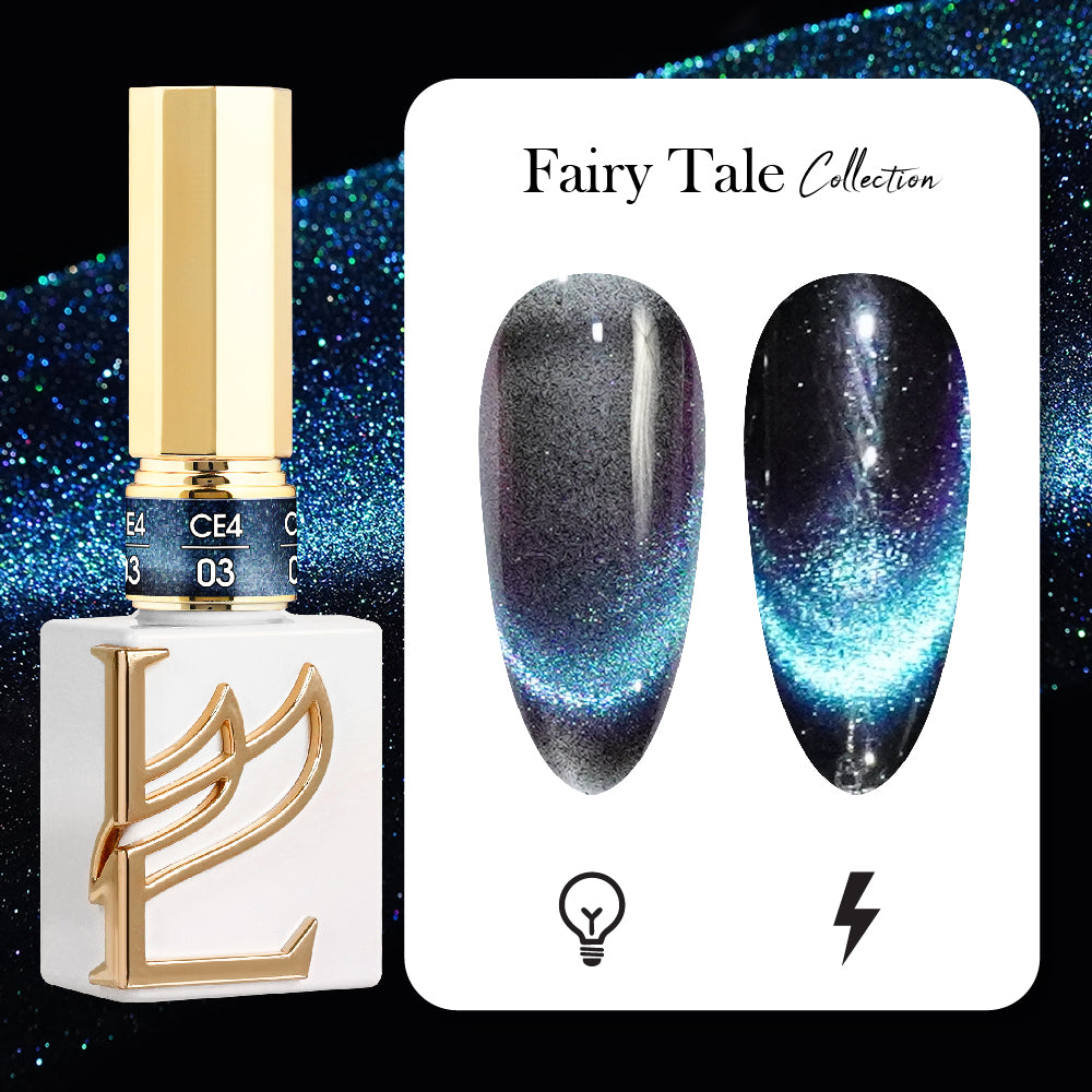 LAVIS Cat Eyes CE4 - 03 - Gel Polish 0.5 oz - Fairy Tale Collection