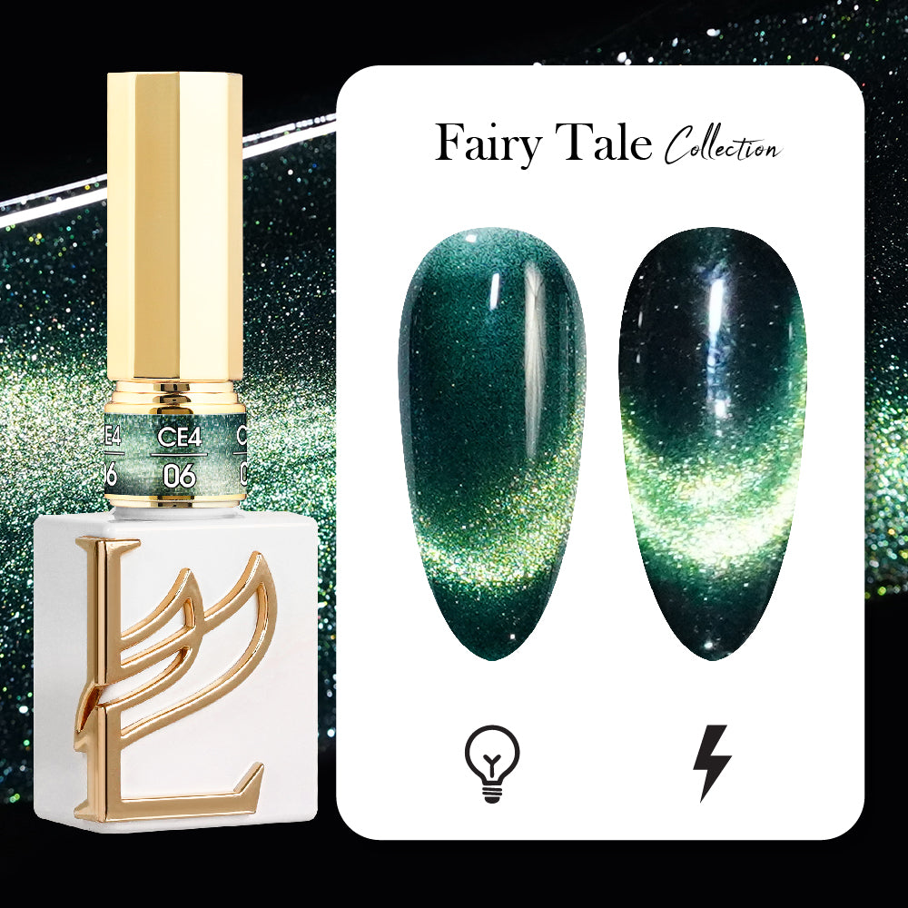 LAVIS Cat Eyes CE4 - 06 - Gel Polish 0.5 oz - Fairy Tale Collection