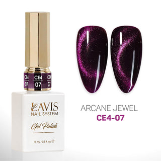 LAVIS Cat Eyes CE4 (Ver 2) - 07 - Gel Polish 0.5 oz - Arcane Jewel Collection