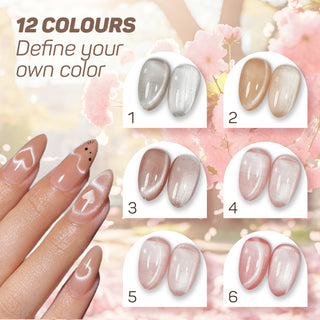 LAVIS Cat Eyes CE5 - Gel Polish 0.5 oz - A Breath Of Spring Collection