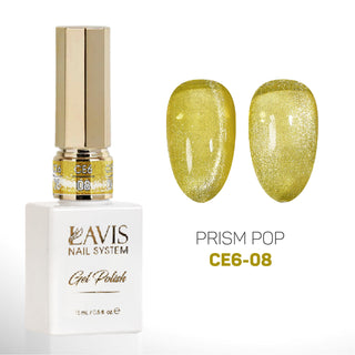 LAVIS Cat Eyes CE6 - Set 12 Colors (Ver2)- Gel Polish 0.5 oz - Prism Pop Collection