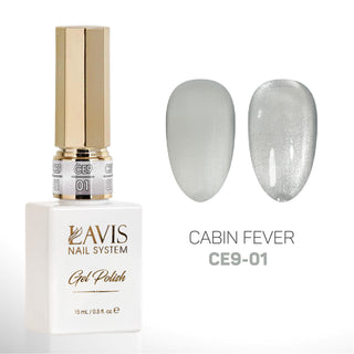 LAVIS Cat Eye CE9 - 01 - Gel Polish 0.5 oz - Cabin Fever Collection