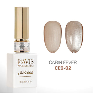 LAVIS Cat Eye CE9 - 02 - Gel Polish 0.5 oz - Cabin Fever Collection