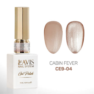 LAVIS Cat Eye CE9 - 04 - Gel Polish 0.5 oz - Cabin Fever Collection