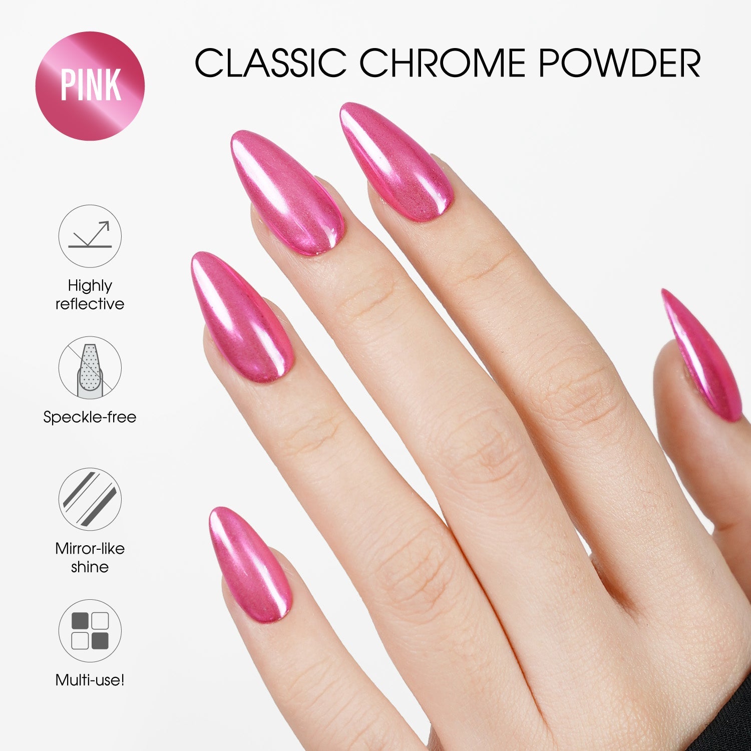 LAVIS Chrome Classic - Pink - 0.5gr (PCS)