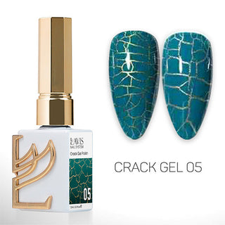 LAVIS Crack Gel 05 + Gold Crack Base Gel - 0.5 oz