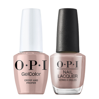 OPI Gel Nail Polish Duo - GLF031 Crimp and Proper - Gel Polish 0.5oz