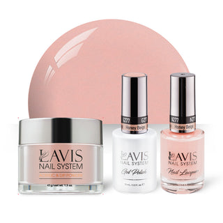 LAVIS 3 in 1 - 277 Honey Beige  - Acrylic & Dip Powder (1oz), Gel & Lacquer