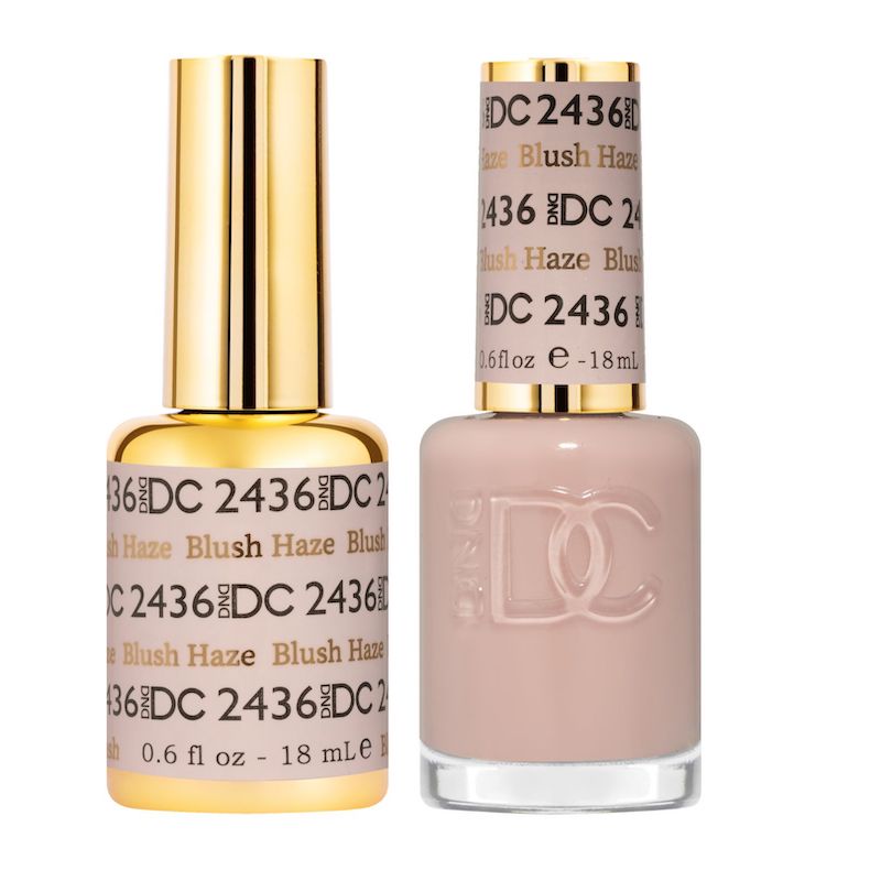 DND DC Gel Nail Polish Duo - 2436 Blush Haze