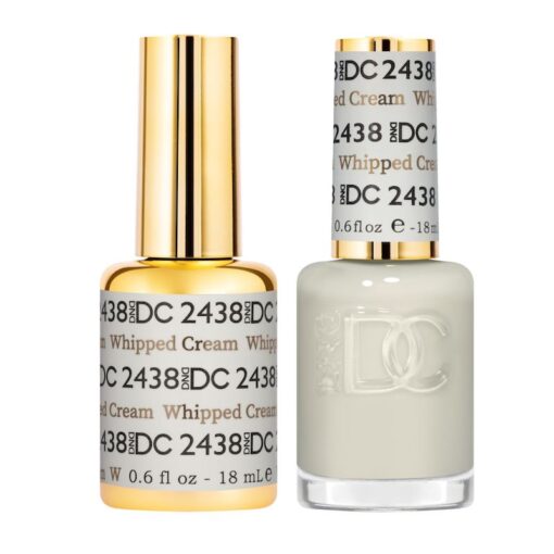 DND DC Gel Nail Polish Duo - 2438 Whipped Cream