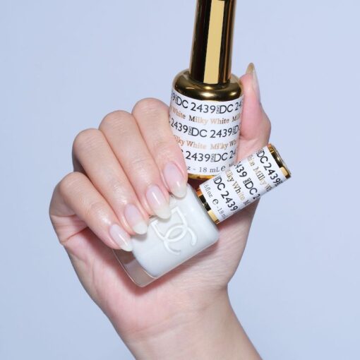 DND DC Gel Nail Polish Duo - 2439 Milky White