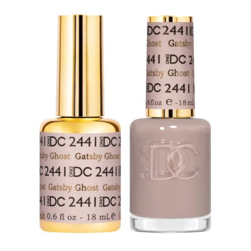 DND DC Gel Nail Polish Duo - 2441 Gatsby Ghost