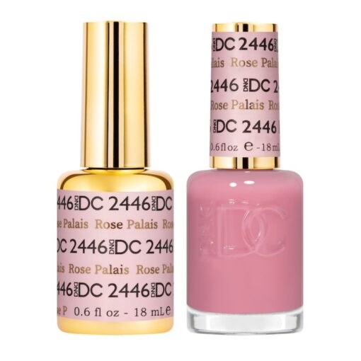 DND DC Gel Nail Polish Duo - 2446 Rose Palais