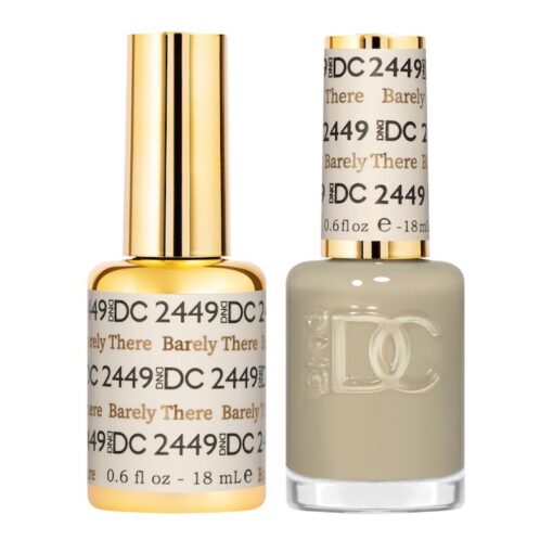 DND DC Gel Nail Polish Duo - 2449 Barely There