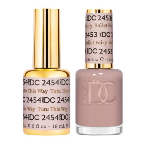 DND DC Gel Nail Polish Duo - 2454 Tutu This Way