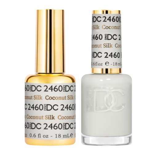 DND DC Gel Nail Polish Duo - 2460 Coconut Silk