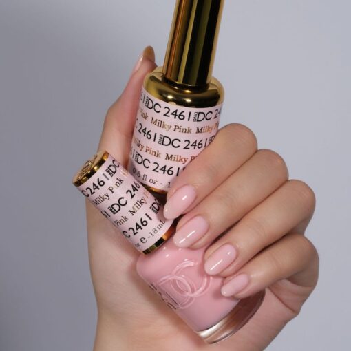 DND DC Gel Nail Polish Duo - 2461 Milky Pink