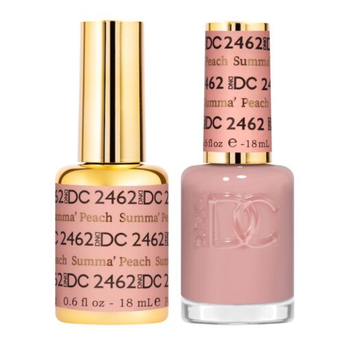 DND DC Gel Nail Polish Duo - 2462 Summa' Peach