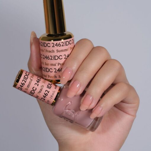 DND DC Gel Nail Polish Duo - 2462 Summa' Peach