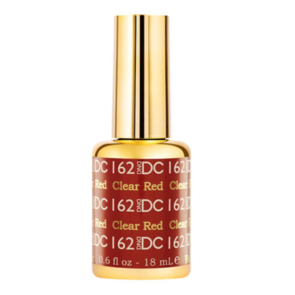DND DC Gel Nail Polish Duo - 162 Clear Red